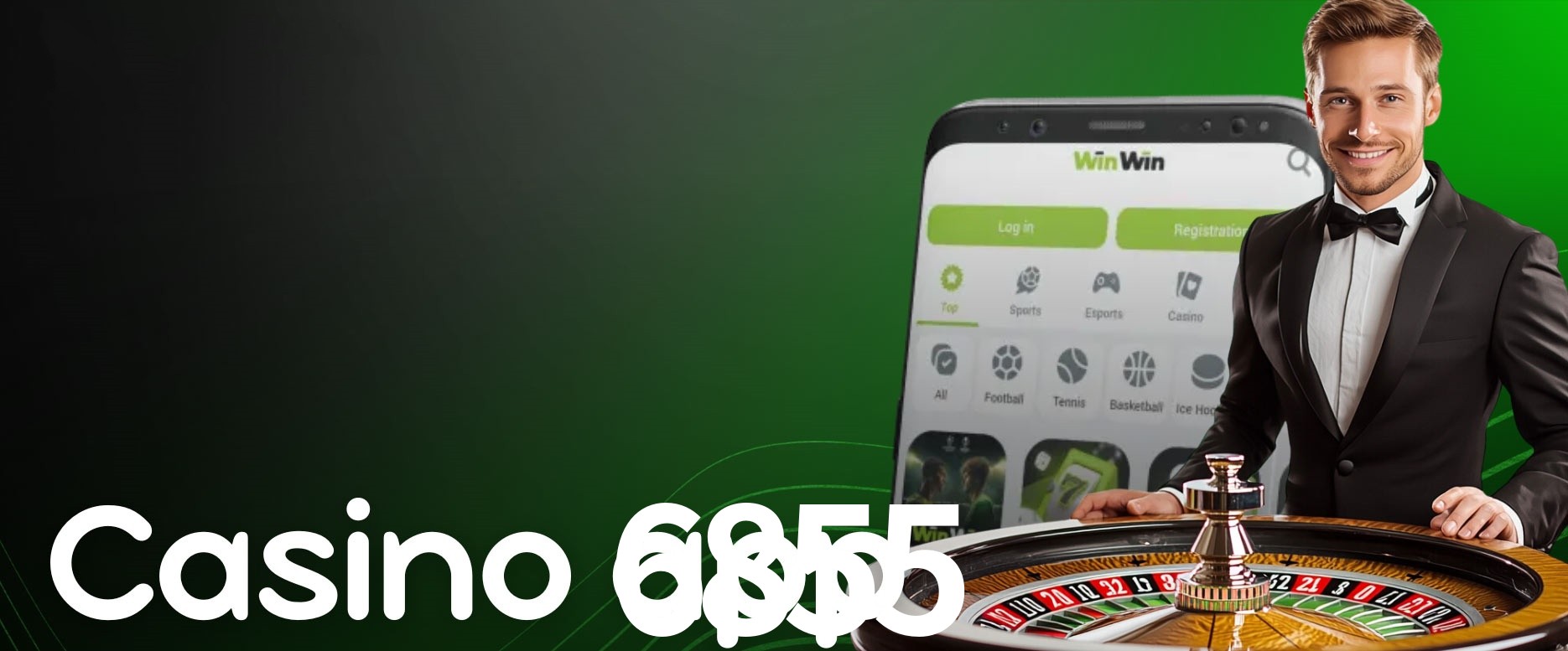 APP oficial da 6855 para mobile